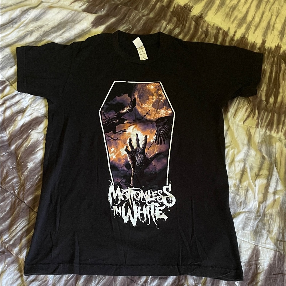 Black “Motionless In White” Band T-Shirt